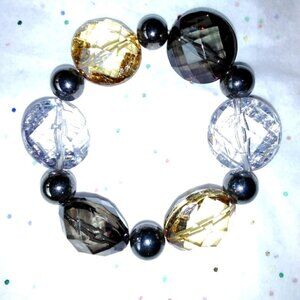 Free With Purchase Big Bling Beaded Bracelet